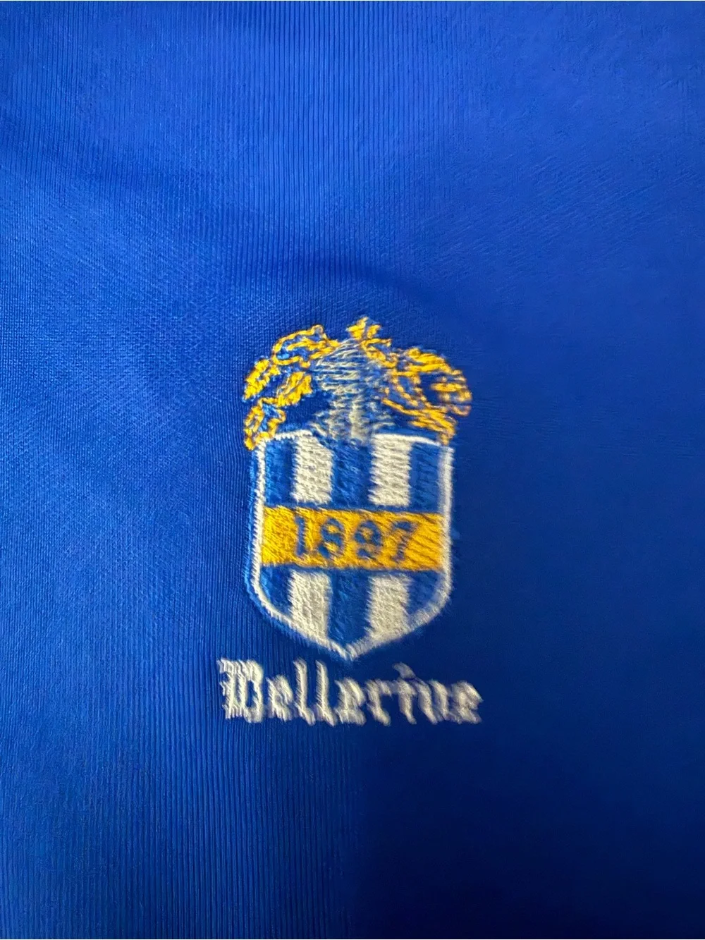 Adidas Men’s Cobalt Blue M Performance Polo with Embroidered Bellerive CC Crest